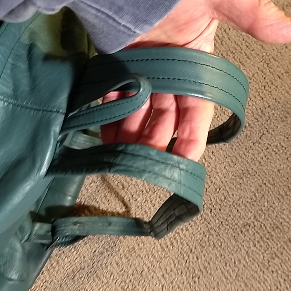 Vintage leather backpack bag! - Picture 5 of 12